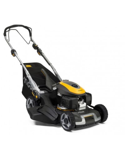 Профессиональная бензиновая газонокосилка STIGA Twinclip 955 V (двигатель HONDA, сдвоенные ножи, вариатор скорости)