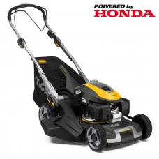 Профессиональная бензиновая газонокосилка STIGA Twinclip 955 V (двигатель HONDA, сдвоенные ножи, вариатор скорости)