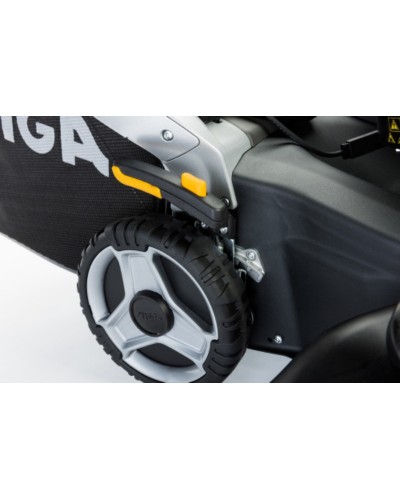 Профессиональная бензиновая газонокосилка STIGA Twinclip 955 V (двигатель HONDA, сдвоенные ножи, вариатор скорости)