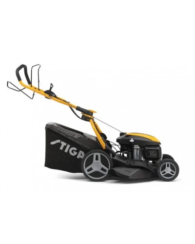 Бензиновая газонокосилка STIGA Combi 748 V (двигатель HONDA, вариатор скорости)